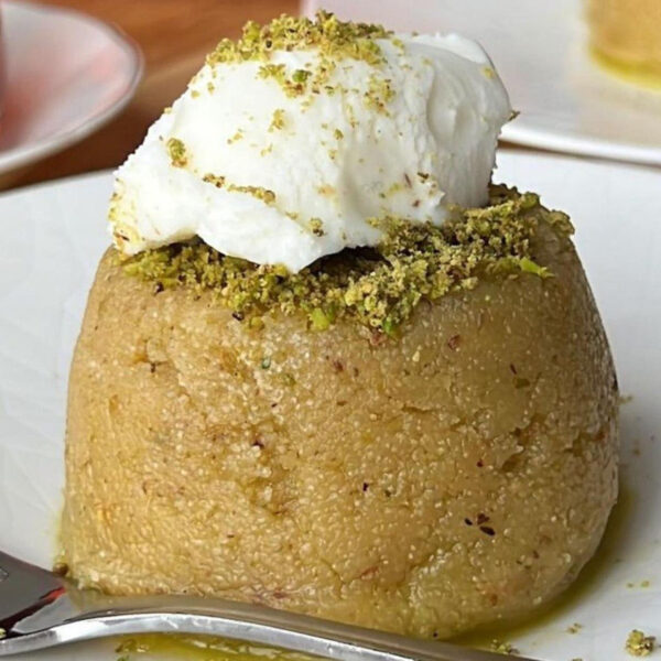 Halva Simigdalenios (semolina) - Gastronomy Tours IMG 7953 Copy - Gastronomy Tours